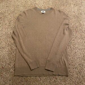 Old Navy Tan Lightweight Crewneck Sweater - S